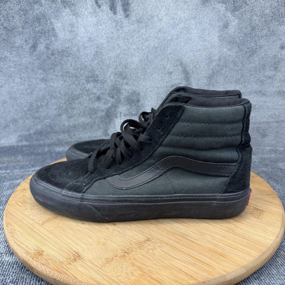 Vans Sk8-Hi Vansguard Shoes Womens Size 7.5 Black High Top Skate Sneakers - Picture 3 of 11